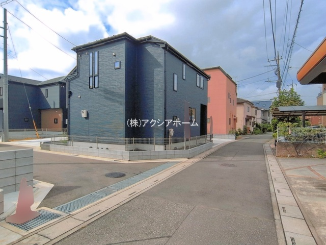 入間市下藤沢4丁目・全5棟　新築一戸建　5号棟の前面道路含む現地写真|現地写真（2026年8月17日撮影）