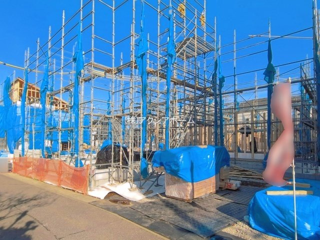 入間市下藤沢4丁目・全5棟　新築一戸建　5号棟の駐車場|現地写真（2026年4月3日撮影）