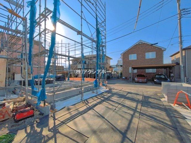 入間市下藤沢4丁目・全5棟　新築一戸建　5号棟の前面道路含む現地写真|現地写真（2026年4月3日撮影）