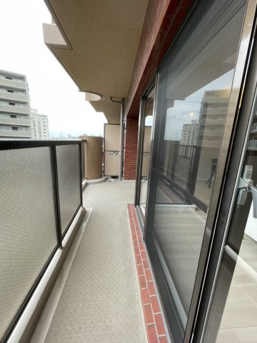 マンハイム芦屋のバルコニー