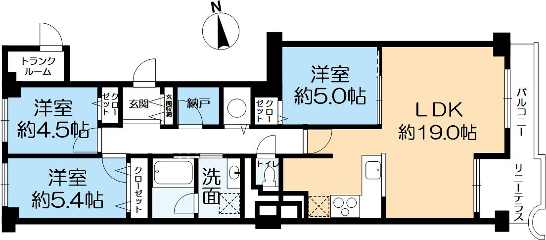 マンハイム芦屋の間取り