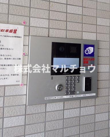 ファミールヴィラ紀伊田辺C棟の防犯設備