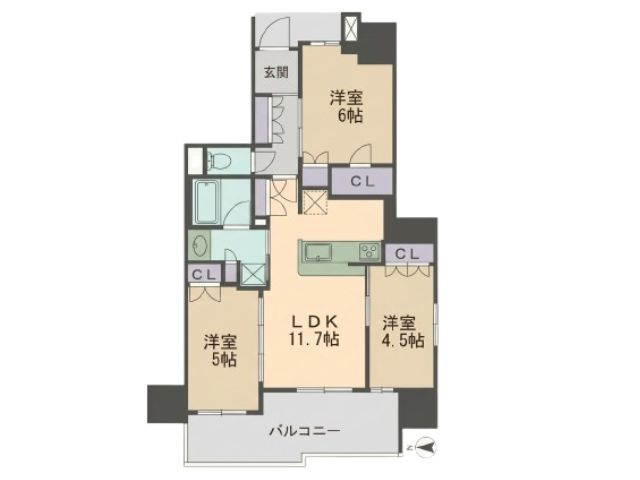 パレステージ本川越の間取り