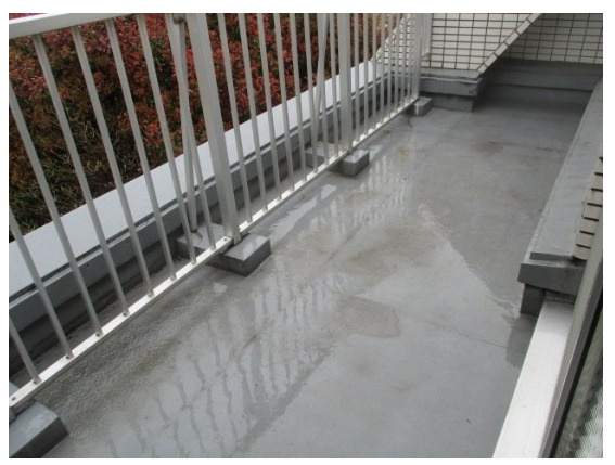 スカイコート落合Ⅱのバルコニー