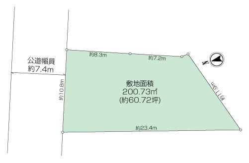 古都×風情　浄明寺五丁目土地の画像