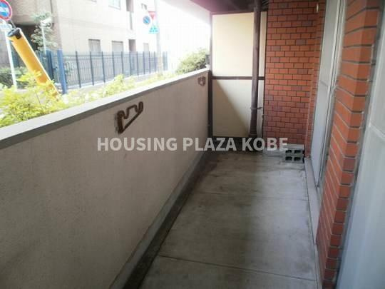 シーサイドシャトー須磨のバルコニー