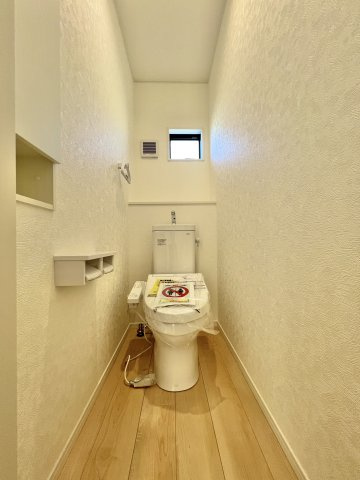 河輪町 第3期 のトイレ|清潔感のあるトイレ！
