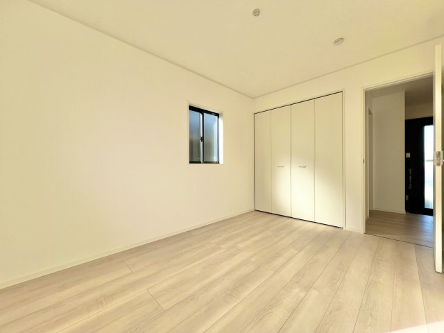 河輪町 第3期 の洋室|ゆとりあるプライベート空間の確保が可能です！
