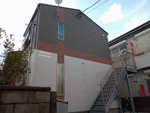 川崎市多摩区中野島６丁目のアパートの外観