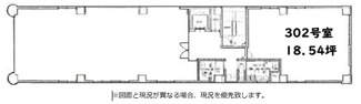 【間取り】 | 心斎橋コラムナービル | 心斎橋コラムナービル　