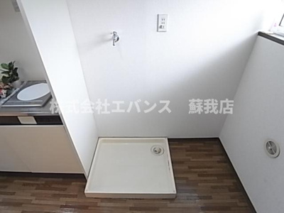 【その他】 | b’CASA千葉蘇我Ⅲre-born | 室内洗濯機置き場