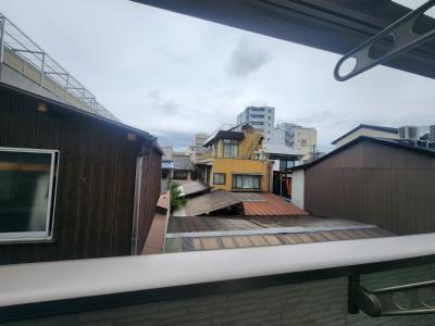 四条大宮テラスハウスの展望|西向き眺望