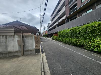四条大宮テラスハウスの地図|前面道路