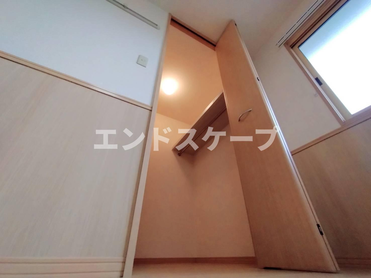 グリーンハウスBの収納|高崎、前橋のお部屋探しはエンドスケープまで！お客様の理想お聞かせ下さい♪