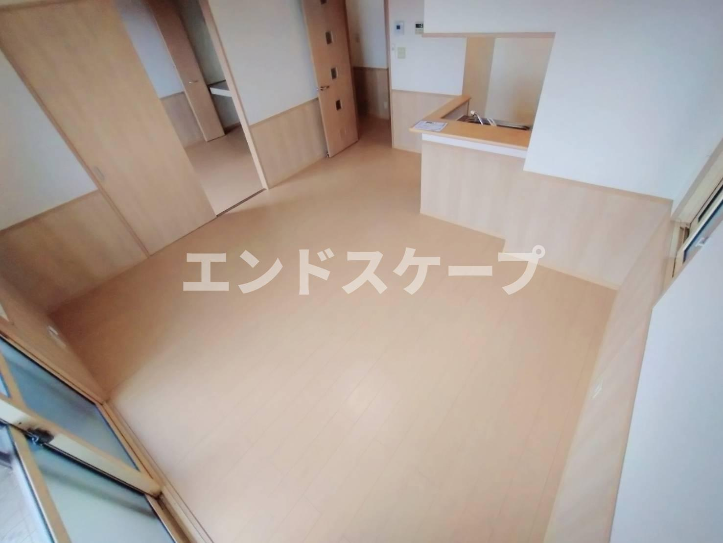 グリーンハウスBの居間・リビング|高崎、前橋のお部屋探しはエンドスケープまで！お客様の理想お聞かせ下さい♪