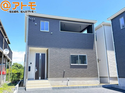 【外観】 | 葵区岳美第3　新築戸建　3号棟 | どっしりとした外観は安心感のあるマイホームを実感できますね♪
