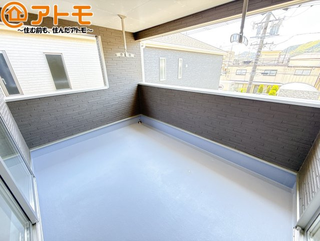 【バルコニー】 | 葵区岳美第3　新築戸建　3号棟 | インナーバルコニーはお出かけ中の急な雨でも安心♪
