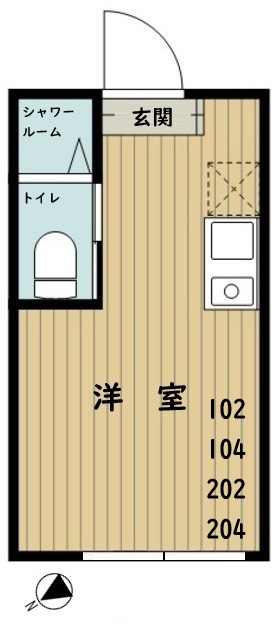 GrandStudio大泉学園の間取り