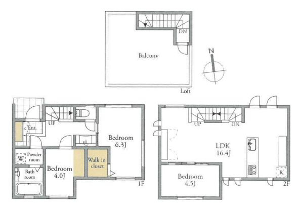 【参考プラン】 | 板橋区東山町　建築条件付売地 | 3LDK・建物面積77.20ｍ2・建物参考価格2380万