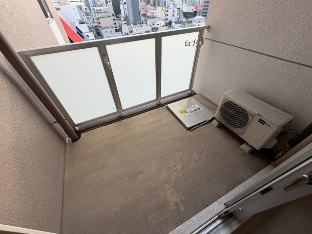アバンティ大阪ドームシティのバルコニー