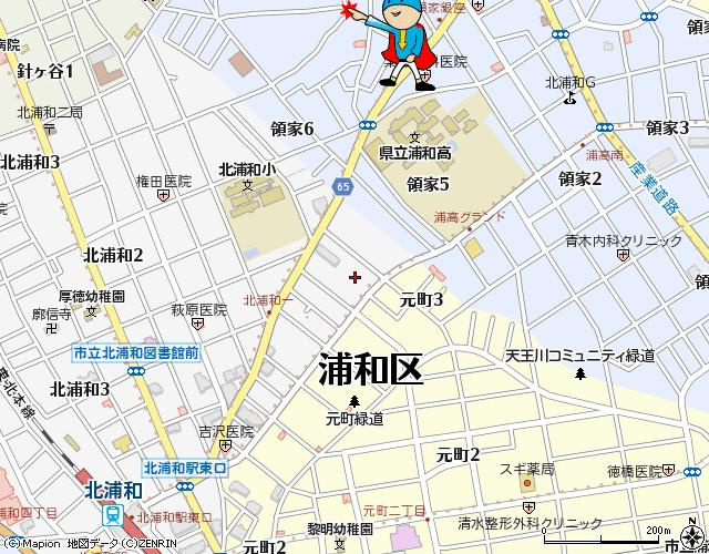 ブライズⅠの地図