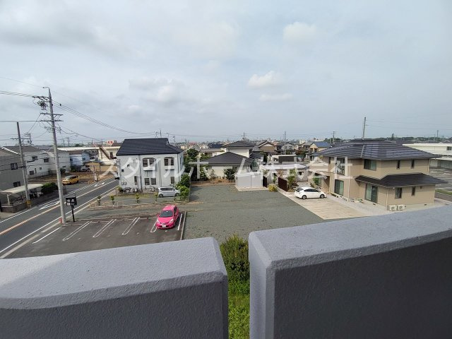 ライフパークユニゾンの展望|バルコニーからの展望です。