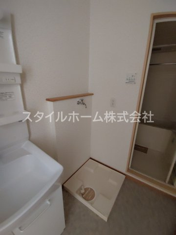 ライフパークユニゾンの洗面所|忙しい朝には欠かせない洗面所です