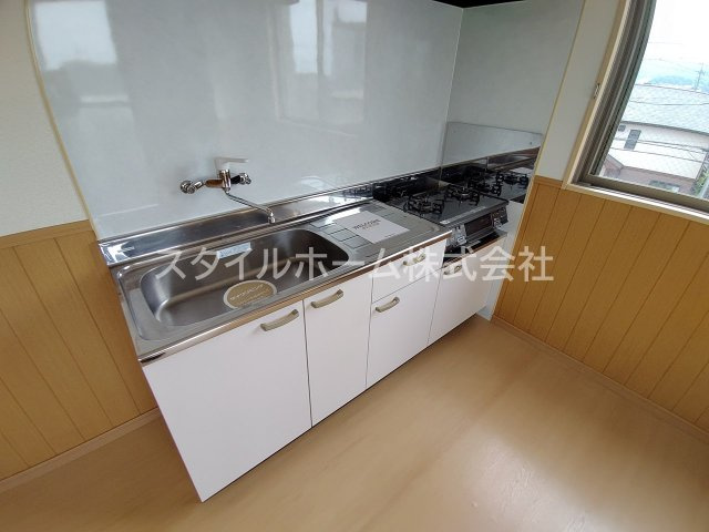 ライフパークユニゾンのキッチン|きれいなキッチンです