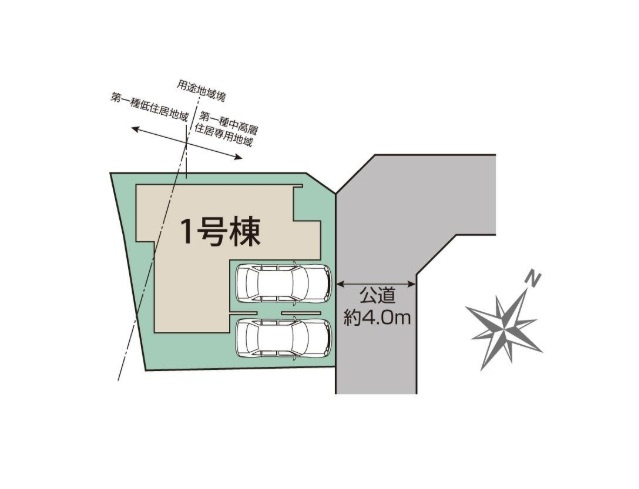 【区画図】 | 入間郡三芳町藤久保　全１棟 | 全１棟