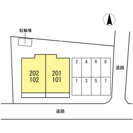 エストレージャの区画図