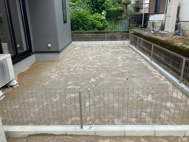 新築戸建て・仲介手数料無料）春日井市高森台五丁目・２号棟の庭