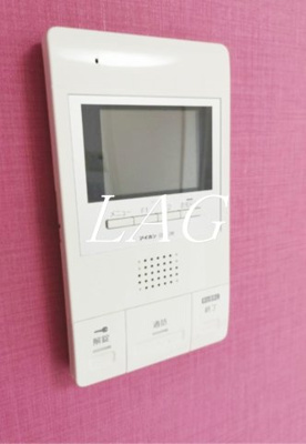 【セキュリティ】 | サークルハウス田園調布弐番館 | モニター付きインターホンです。