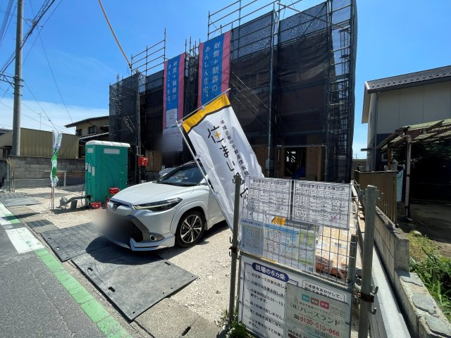 新築戸建・新築建売　足利市大前町第2　山前小学校・西中学校の駐車場