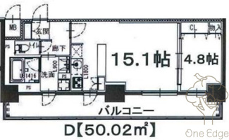 【間取り】 | プランドール・堂島