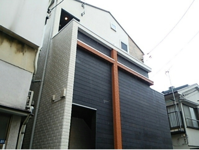新宿区北新宿２丁目のアパートの外観