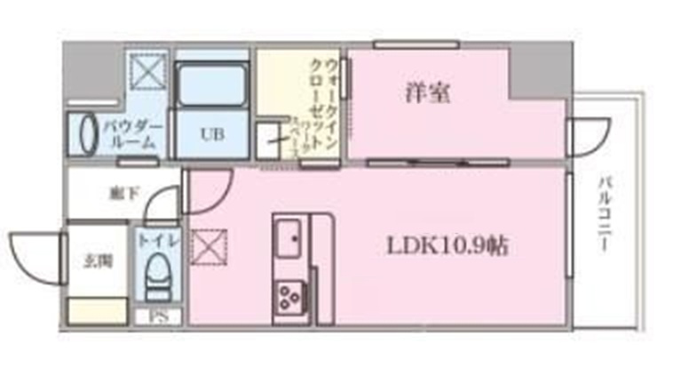 IL PRIMO KISOYAの間取り|間取りです。
