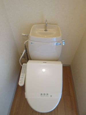 【トイレ】 | パークハイツA棟 | トイレも気になるポイント　※写真は201