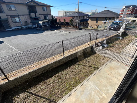パルティーダ Ｂ棟のバルコニー