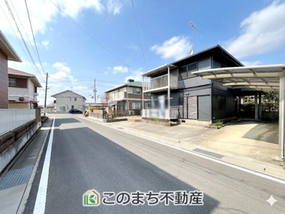 【前面道路含む現地写真】 | KEM結城市結城1期 | 前面道路が広いので、陽当り・解放感◎になっております！