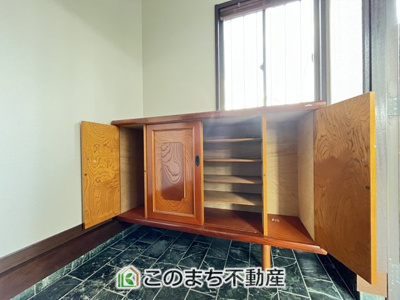 【収納】 | KEM結城市結城1期 | 広々とした玄関スペース♪下駄箱もございます。
