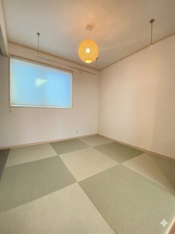 【和室】 | 玉名郡和水町藤田 | ☆1階LDKとつながる4.5帖の和室！☆ご来客や小さなお子様も安心です！