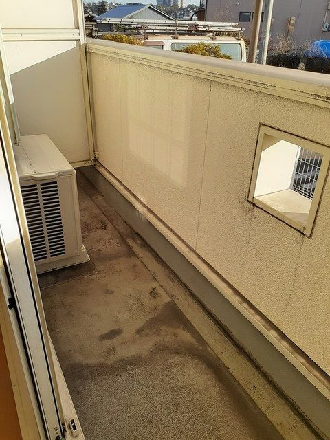 メゾンまえはたⅡのバルコニー