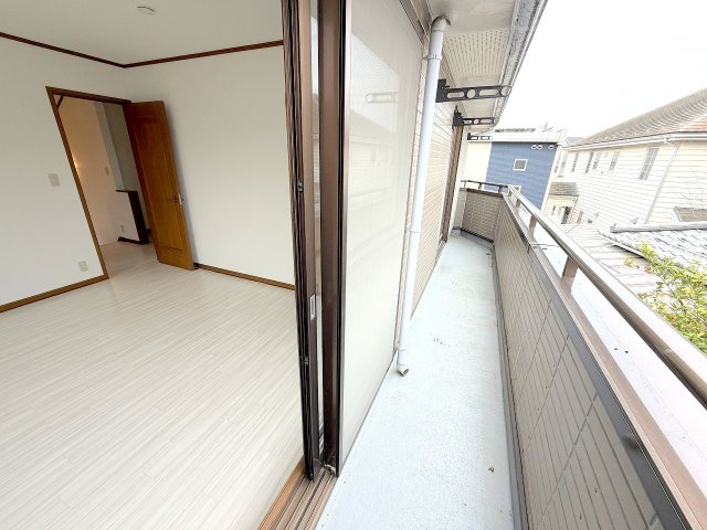昭島市田中町1丁目　中古戸建のバルコニー