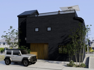 【THE SELOSSE上野毛】2階建庭付ルーバル付きデザイナーズ邸の画像