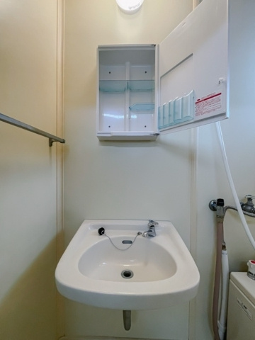 新井ハイツの洗面所