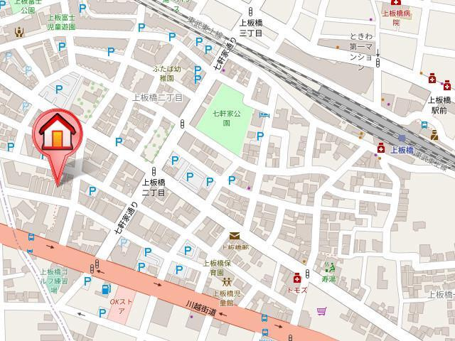 新井ハイツの地図