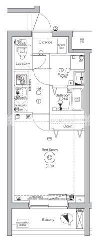DIPS成増の間取り