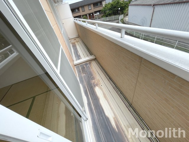 エステートピア二色ノ浜のバルコニー