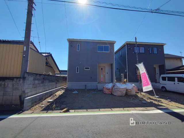 新築戸建・新築建売　足利市大前町第2　山前小学校・西中学校の外観|【2号棟】ご内覧可能です！お気軽にお問い合わせください！