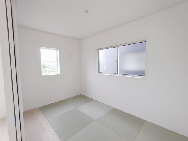 新築戸建・新築建売　足利市大前町第2　山前小学校・西中学校の和室|リビング隣の和室はお子様とのお昼寝スペースにもオススメ！